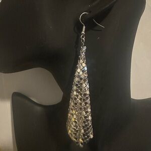 Elegant Silver Dangle Earrings